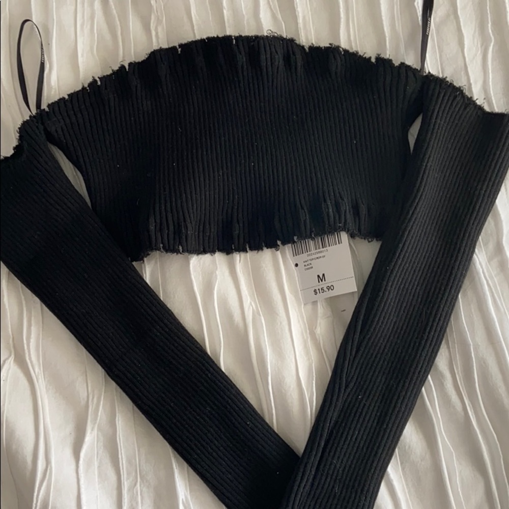 Long Sleeve Crop. Never worn.